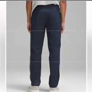 Lululemon Warpstreme ABC Relaxed-Fit 5 Pocket Pant True Blue SZ 33 New